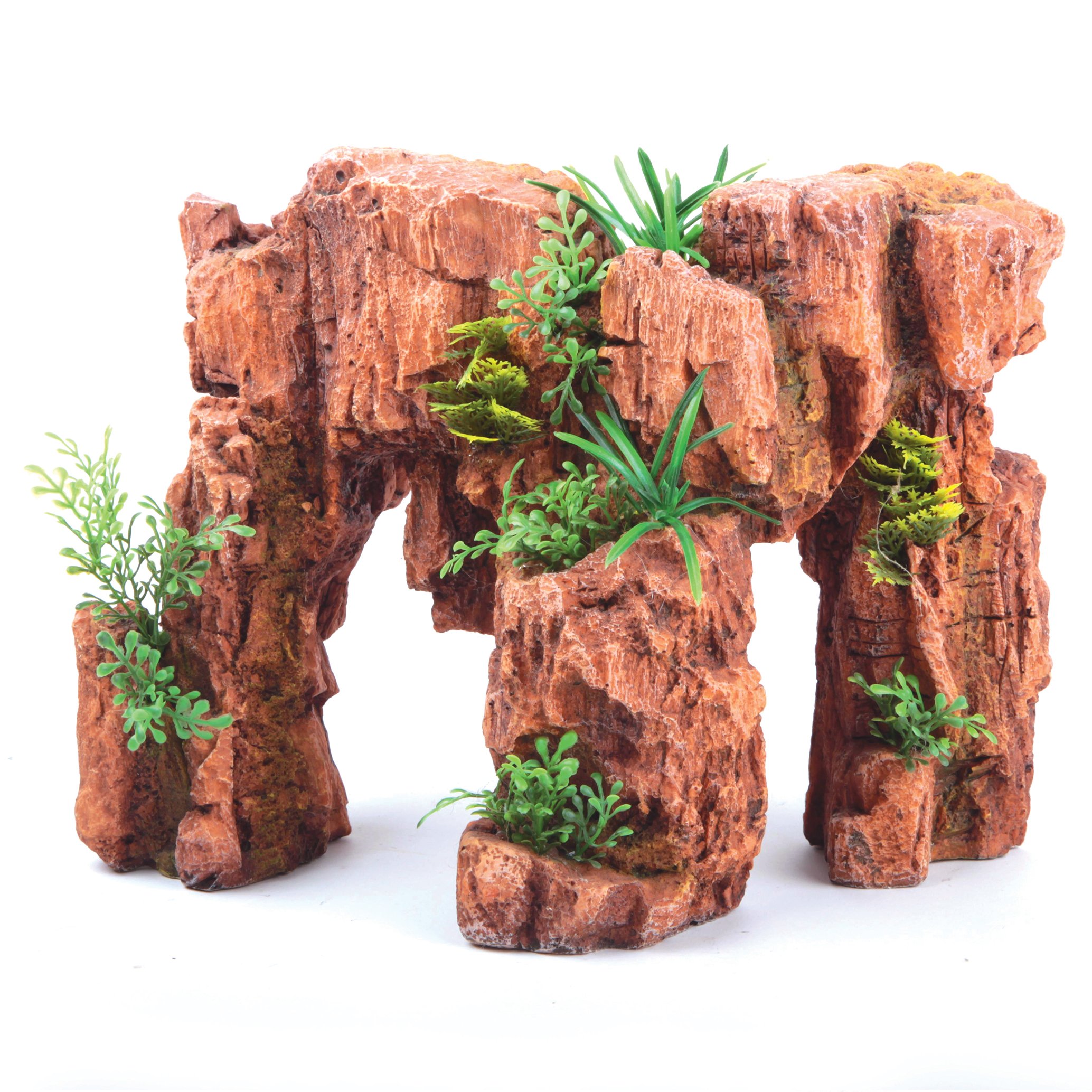 Red Stonehenge With Plants – Parts of Stonehenge Set